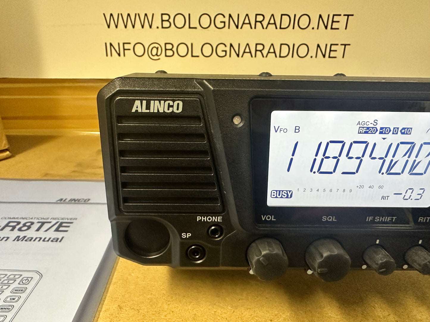 Ricevitore Alinco DX-R8E pari al nuovo