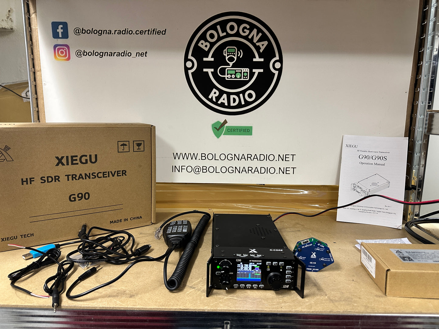 XIEGU G90 + CE19 nuovo