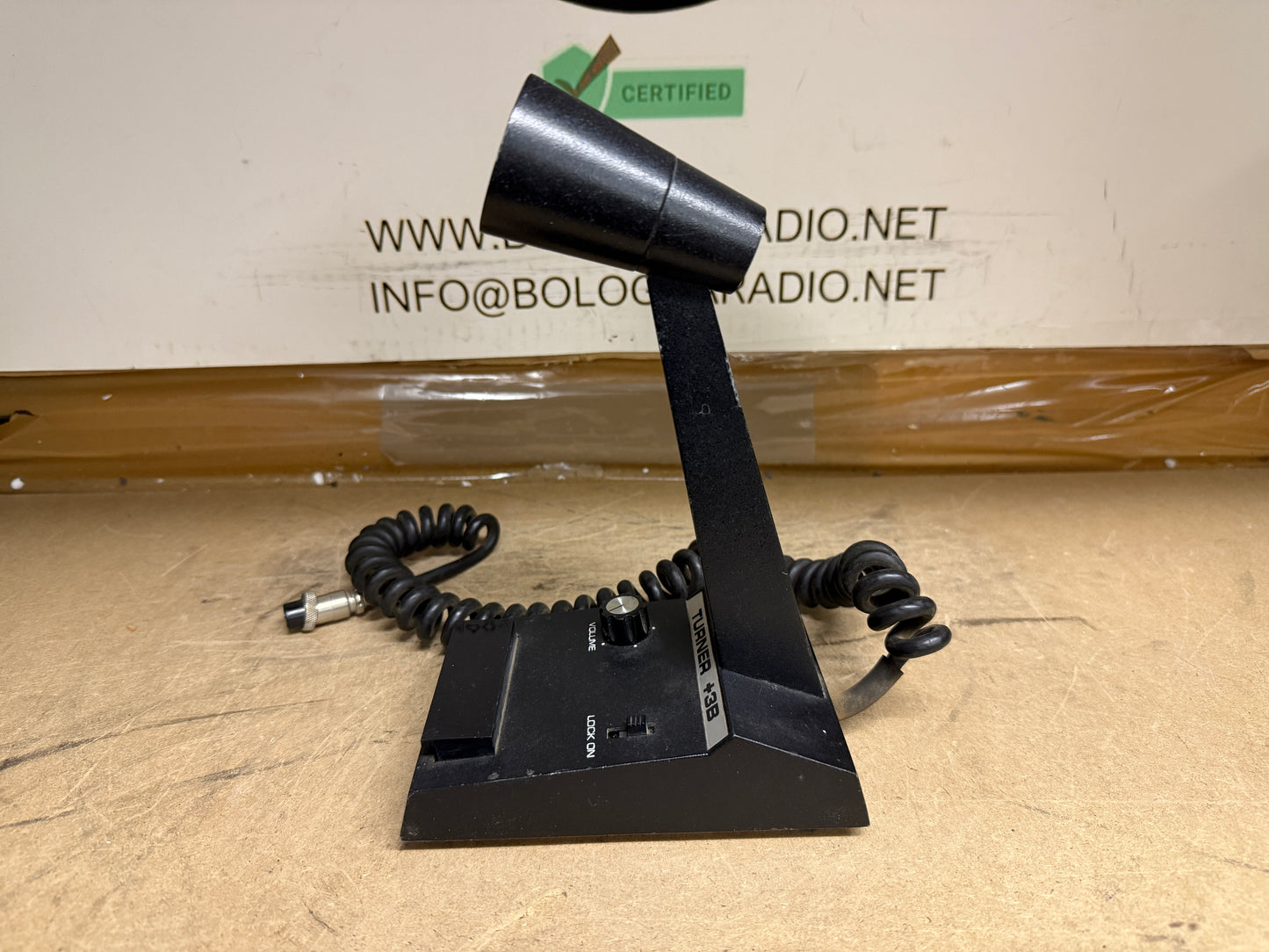 MICROFONO PREAMPLIFICATO TURNER +3