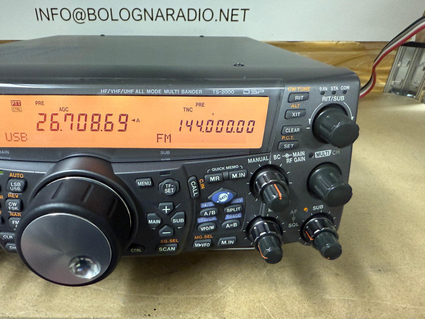 A1 Kenwood TS 2000 perfetto full set