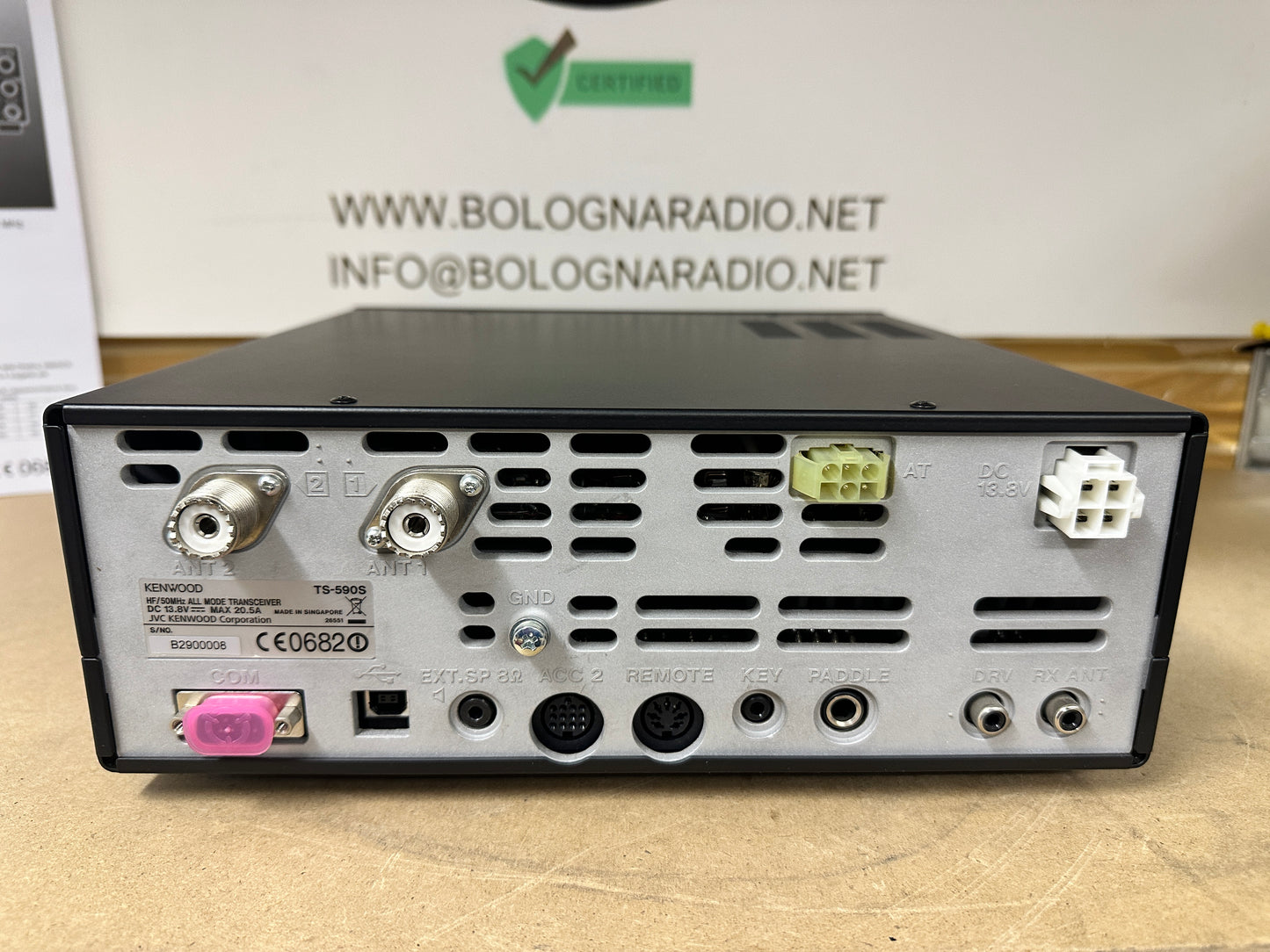 Kenwood TS 590s pari nuovo TCXO