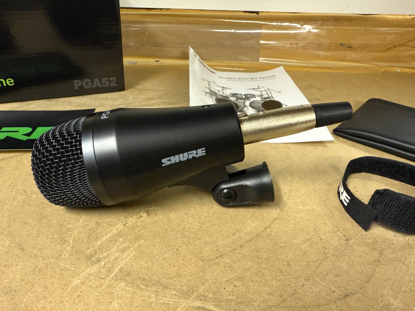 Microfono SHURE PGA52 nuovo