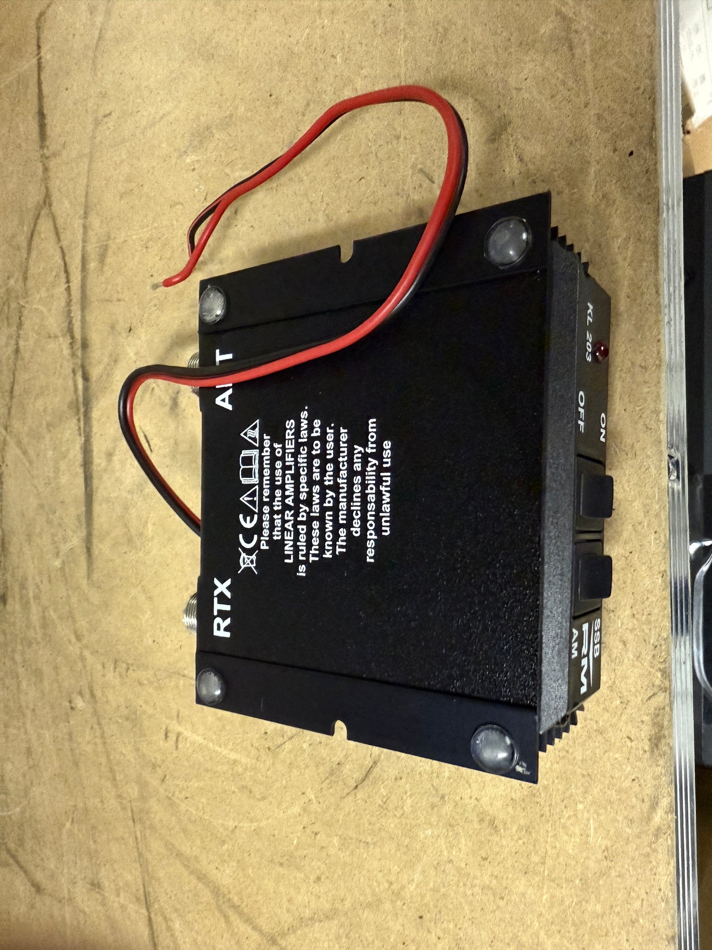 Rm 203 amplificatore 100 watt