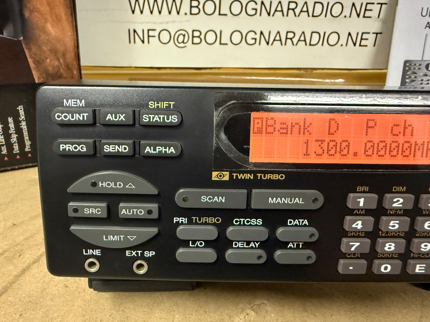 Uniden UBC 9000 XLT pari al nuovo full set