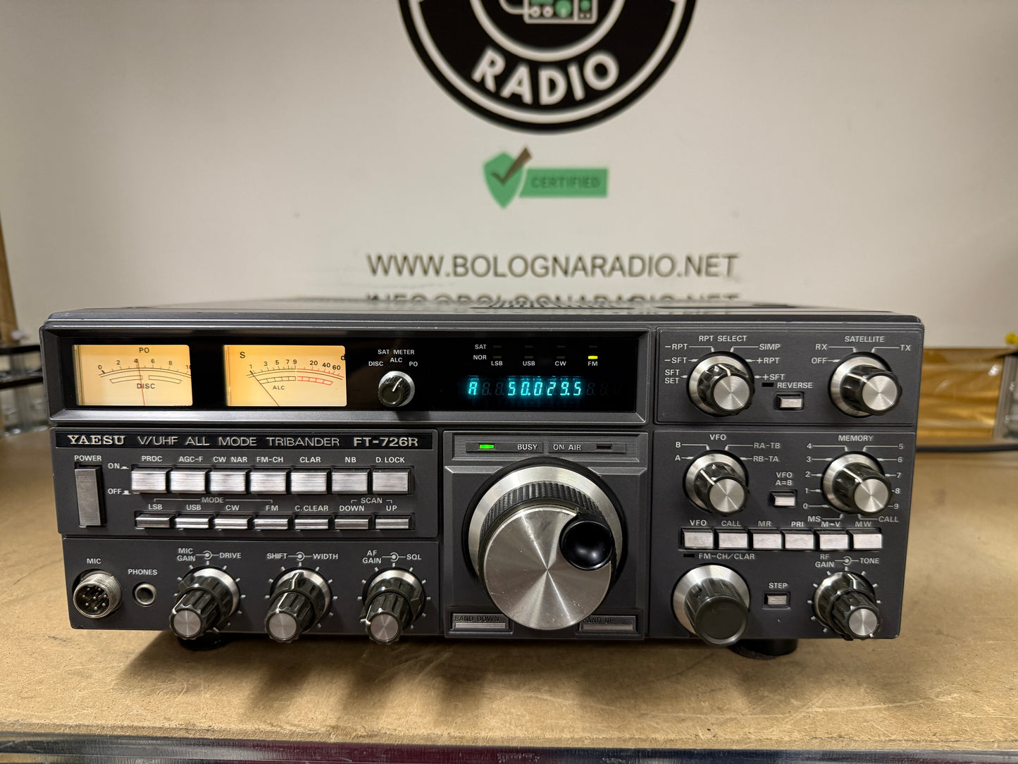 Yaesu FT 726 + 50 Mhz perfetta