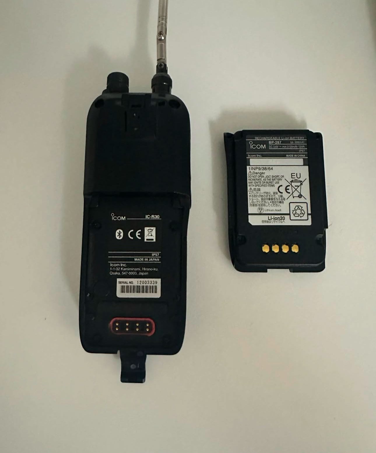 Ricevitore icom ic-r30 Pari Al Nuovo