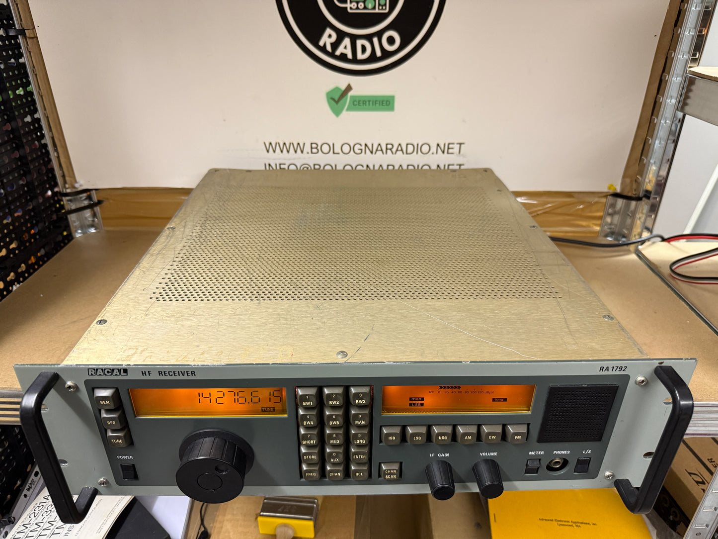 Racal RA 1792 + filtri totalmente revisionato