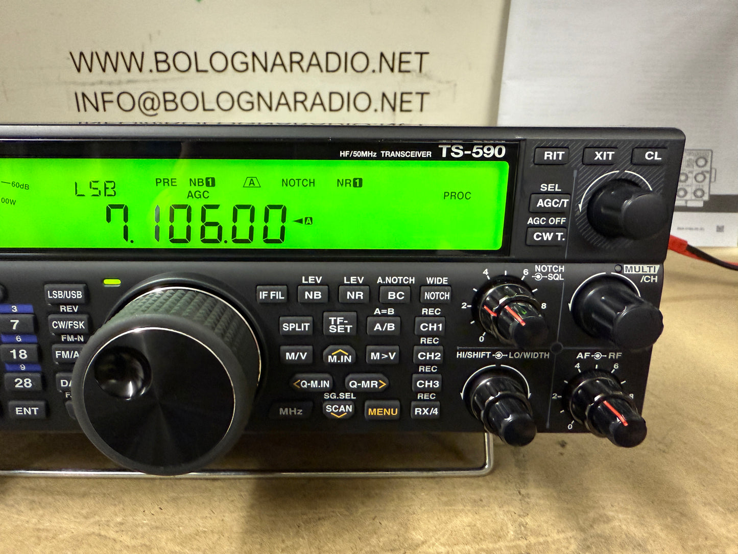 A1 KENWOOD TS 590SG pari al nuovo Garanzia 12 Mesi Doppio imballo