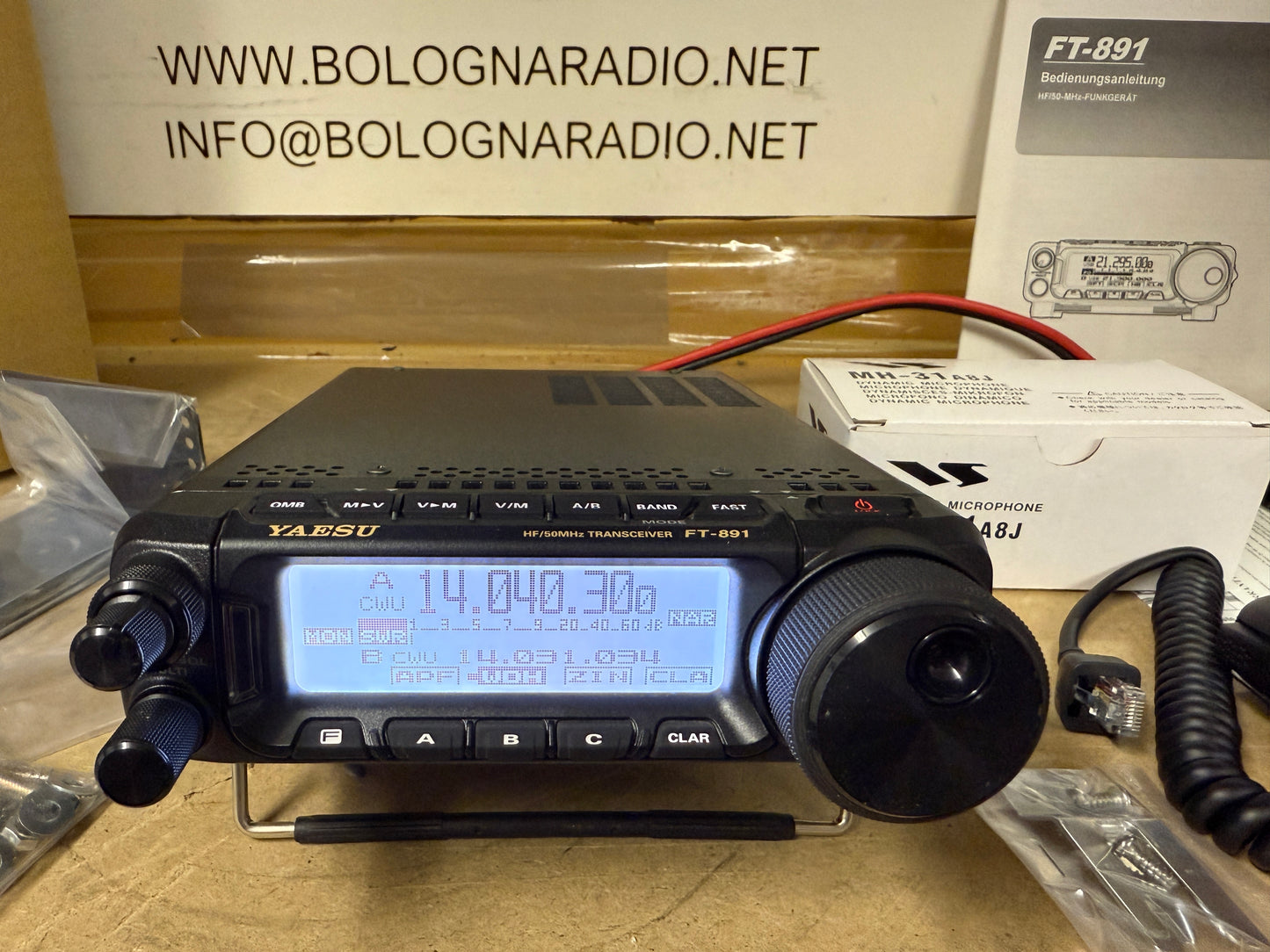 Yaesu FT 891 pari al nuovo garanzia 12 mesi