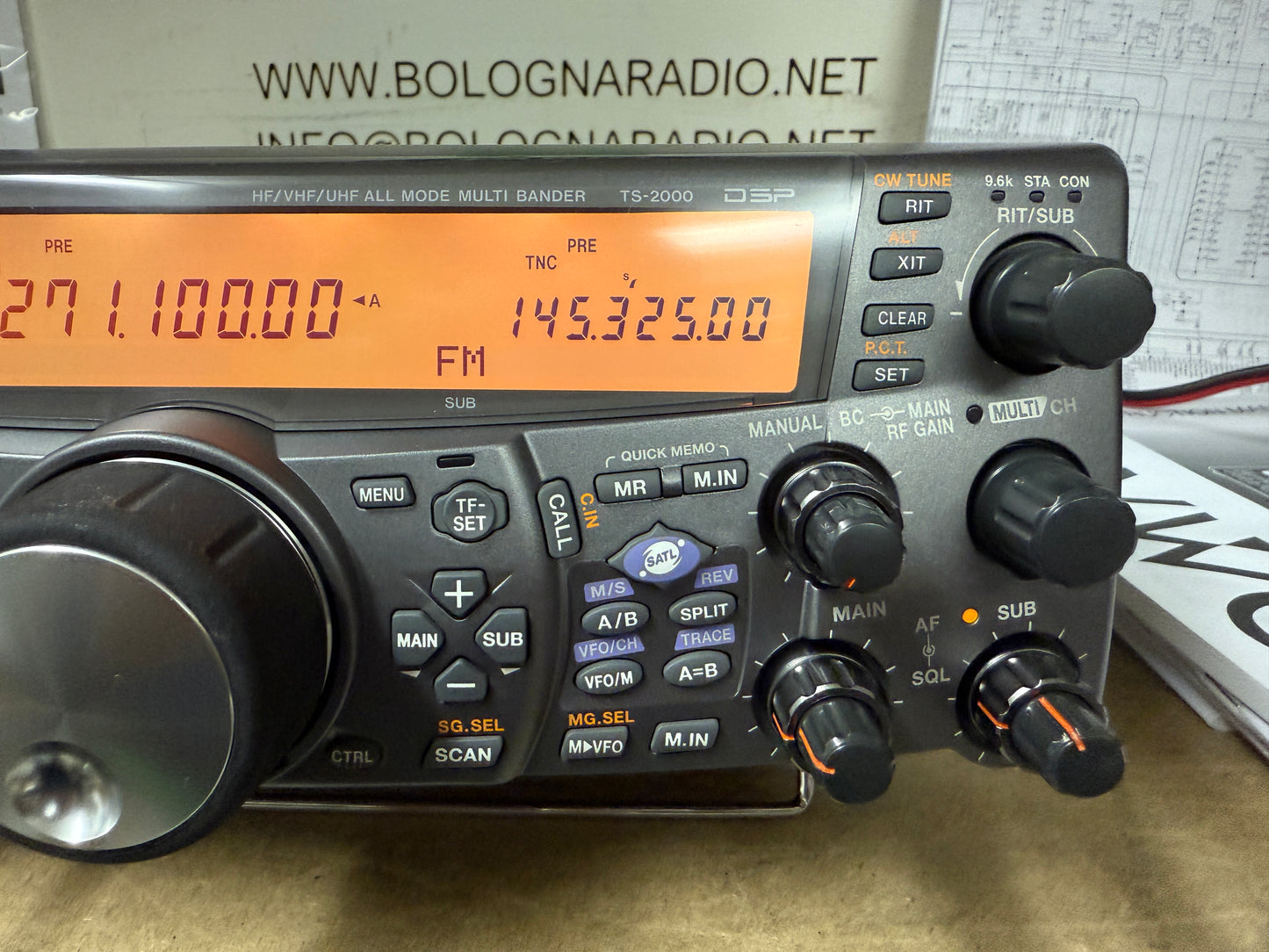 Kenwood TS 2000X + 1.2 Mhz pari al nuovo + imballo originale Garanzia 12 mesi