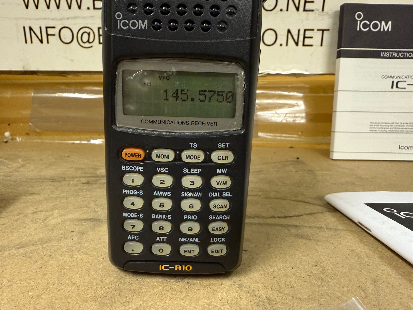 Icom ic r 10 pari al nuovo full set Garanzia 12 Mesi