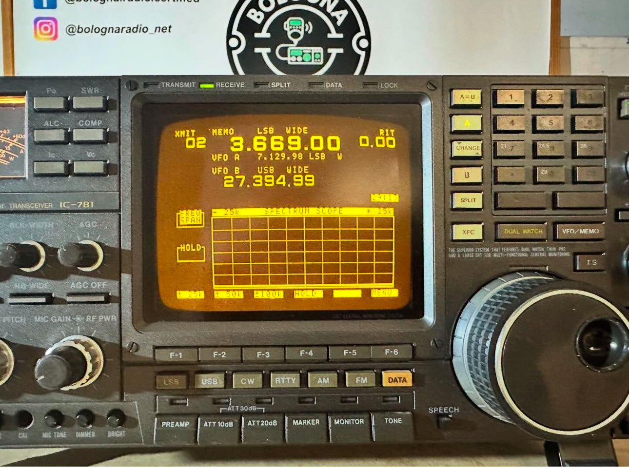 Ricetrasmettitore icom IC-781