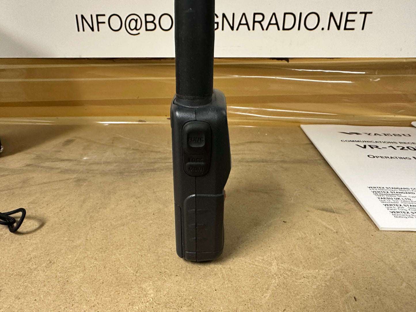 Yaesu vr 120d pari al nuovo full set