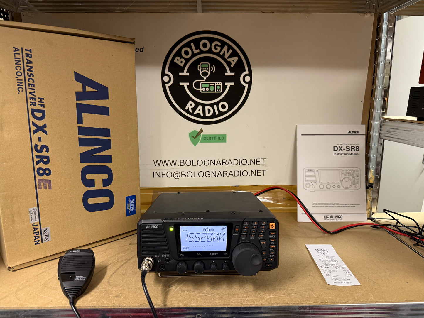 Alinco DX-SR8E 100watt pari al nuovo