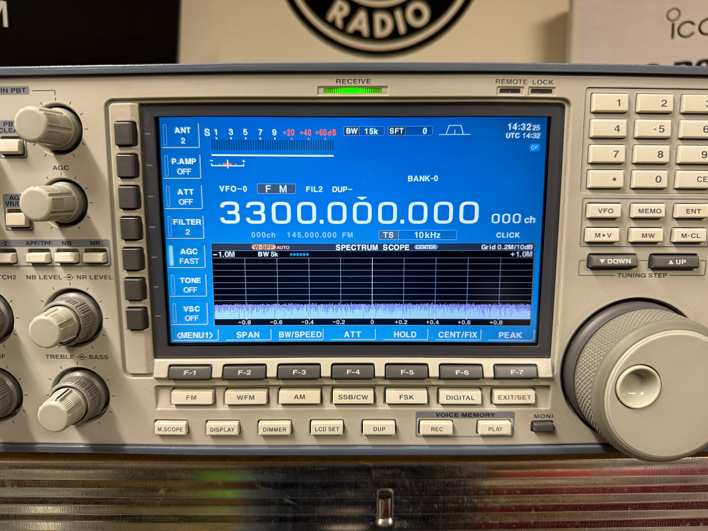 A1 Icom ic r 9500 pari al nuovo full set Garanzia 12 mesi