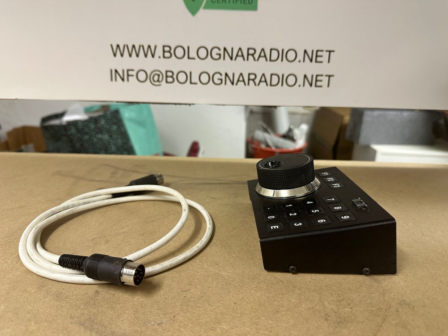 TEN-TEC 302 REMOTE ENCODER KEYPAD FOR ORION, JUPITER, OMNI-VII CON CAVO