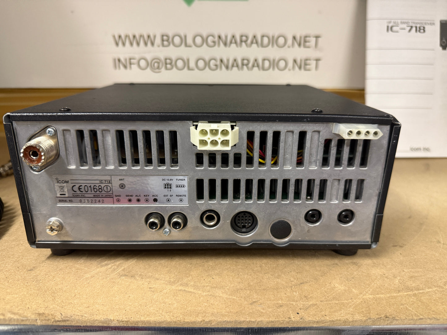 A1 - icom IC-718 con DSP espanso in TX 11 metri