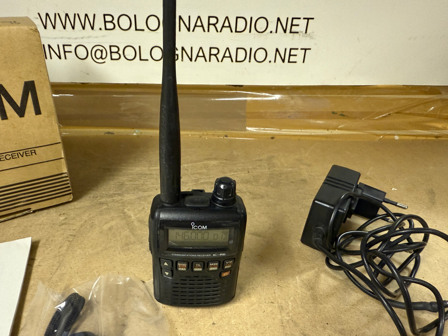 Icom ic r6 full set perfetta