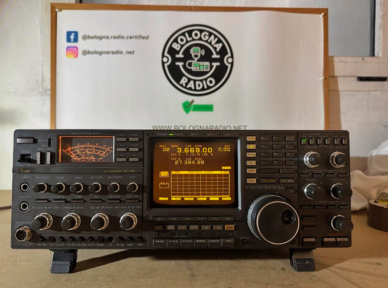 Ricetrasmettitore icom IC-781