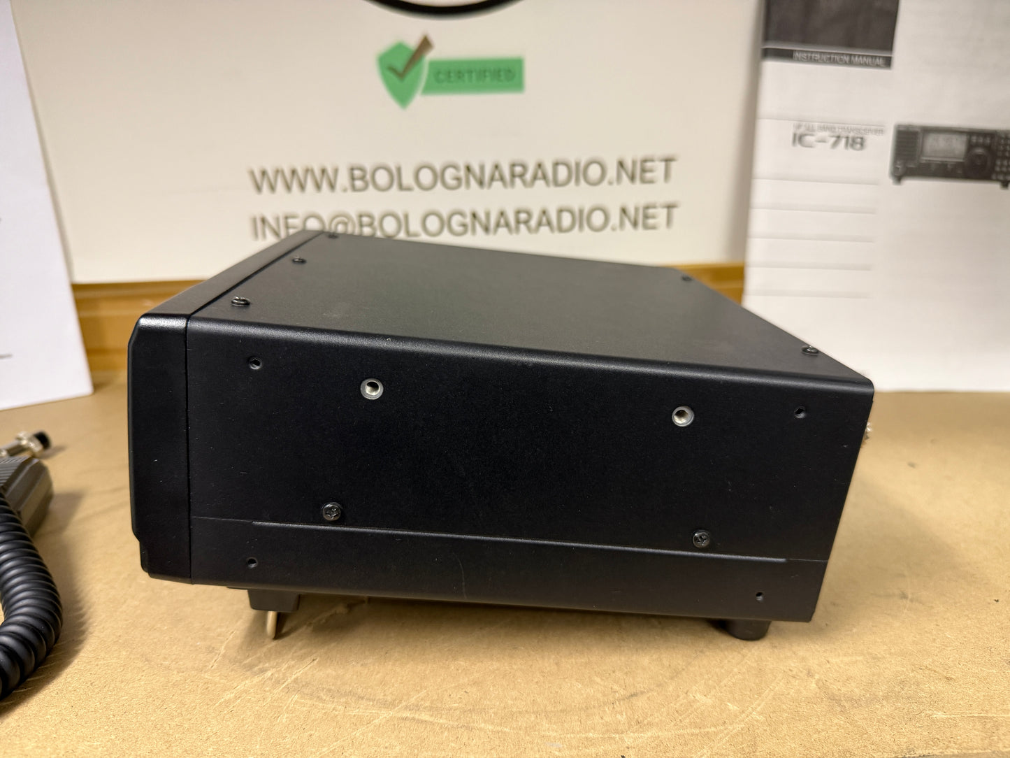 icom IC-718 con DSP + TX 11 metri