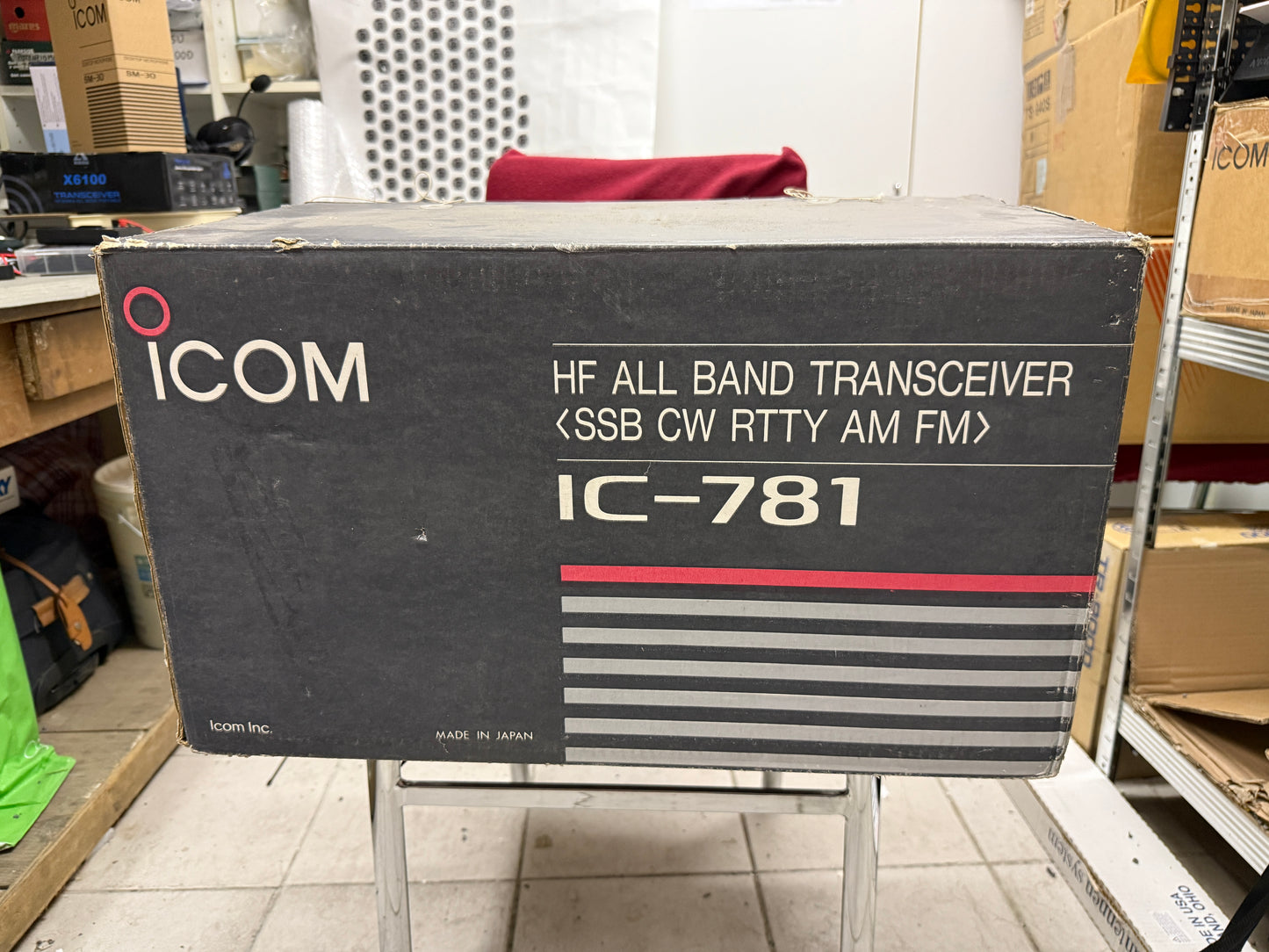 Icom IC 781 perfetto full set + imballo