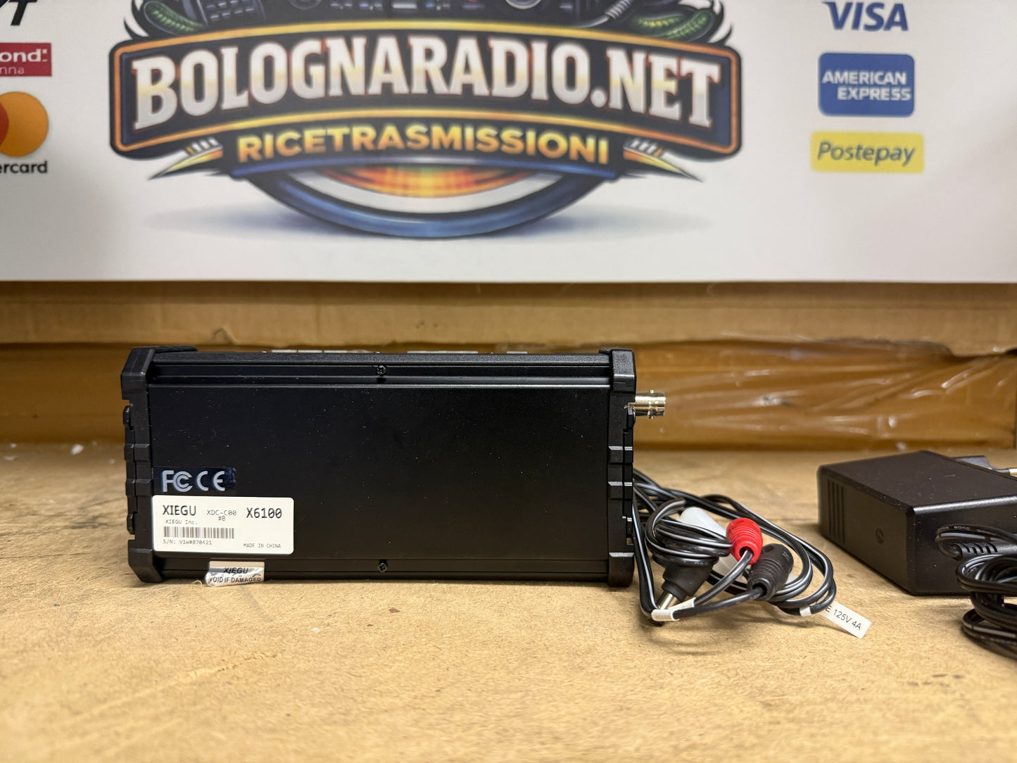 Xiegu X6100 pari al nuovo full set + software R1cub Garanzia 12 Mesi