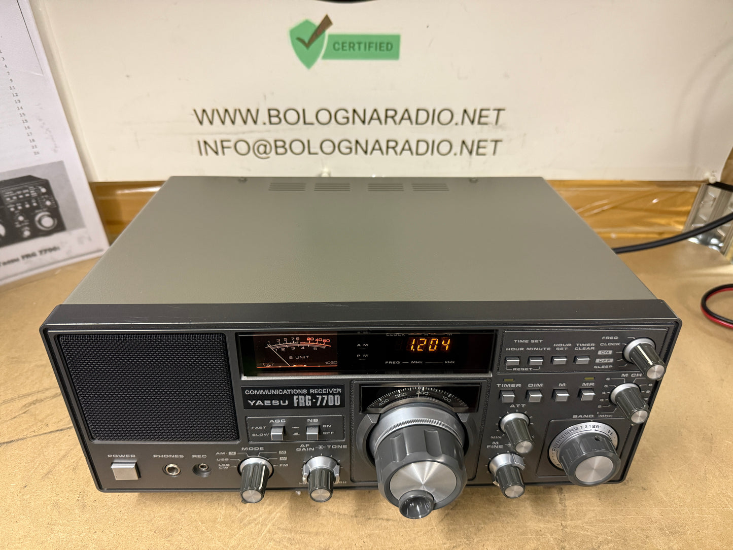 Yaesu frg 7700 perfetto Garanzia 12 mesi
