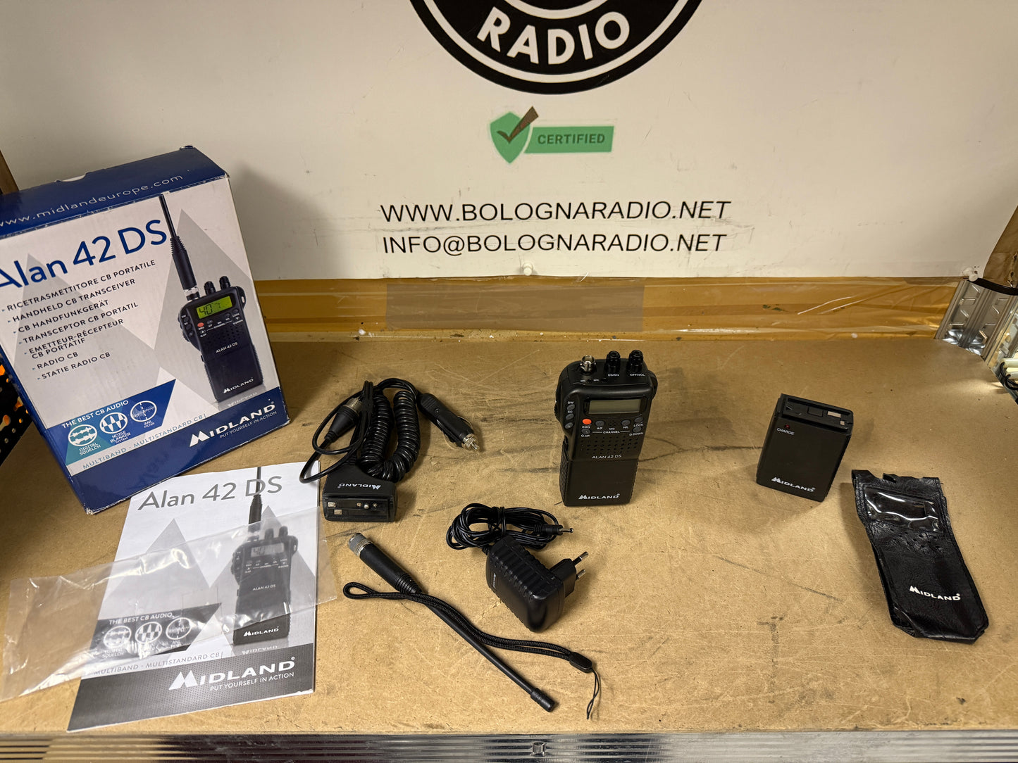 Alan 42 DS 400 canali pari al nuovo full set