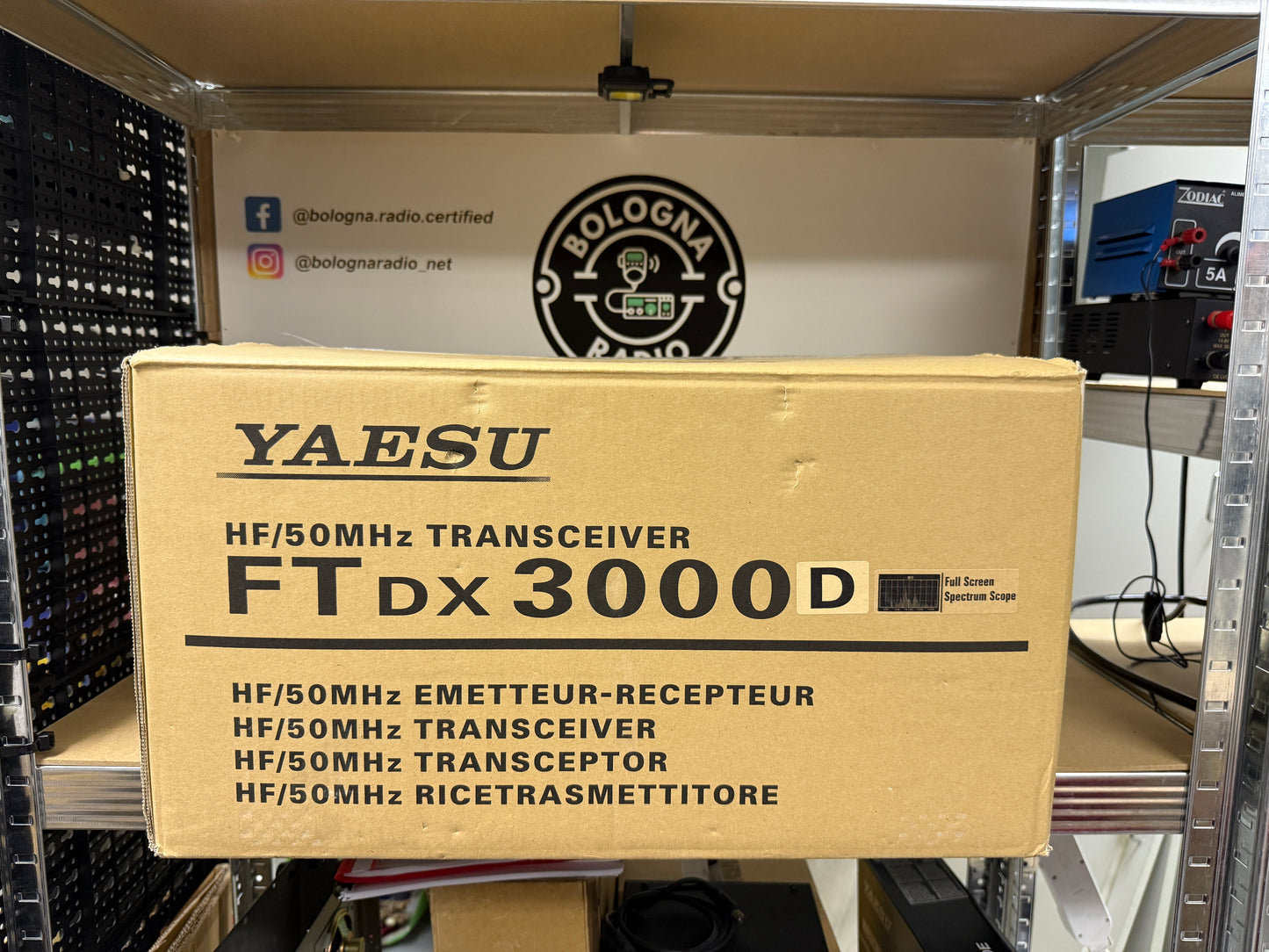 yaesu ft 3000D + filtro cw