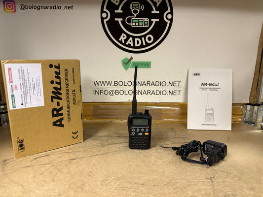 Ricevitore Aor AR MINI pari al nuovo full set Garanzia Ufficiale