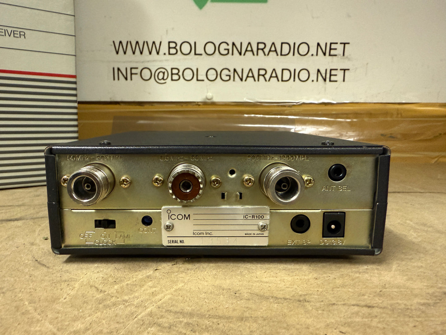 Icom ic r 100 pari al nuovo full set garanzia 12 mesi
