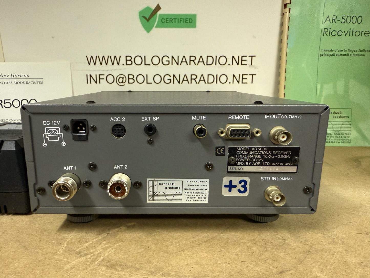 Aor AR 5000+3 pari al nuovo imballo originale