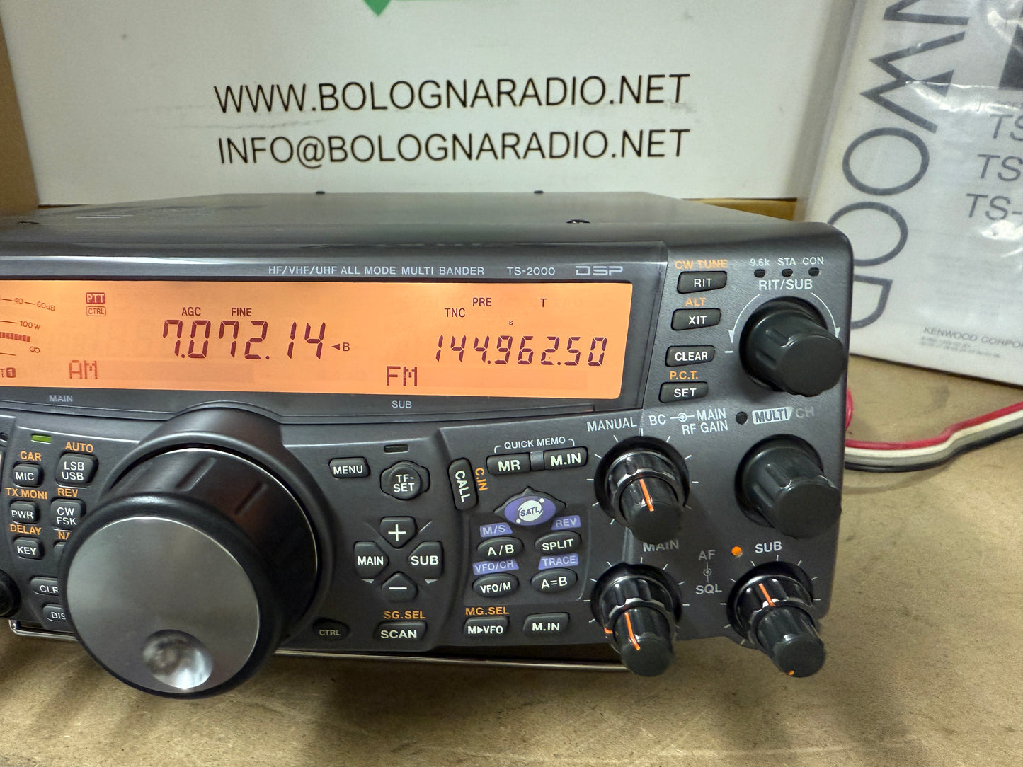 Kenwood TS 2000 linea perfetto + imballo originale