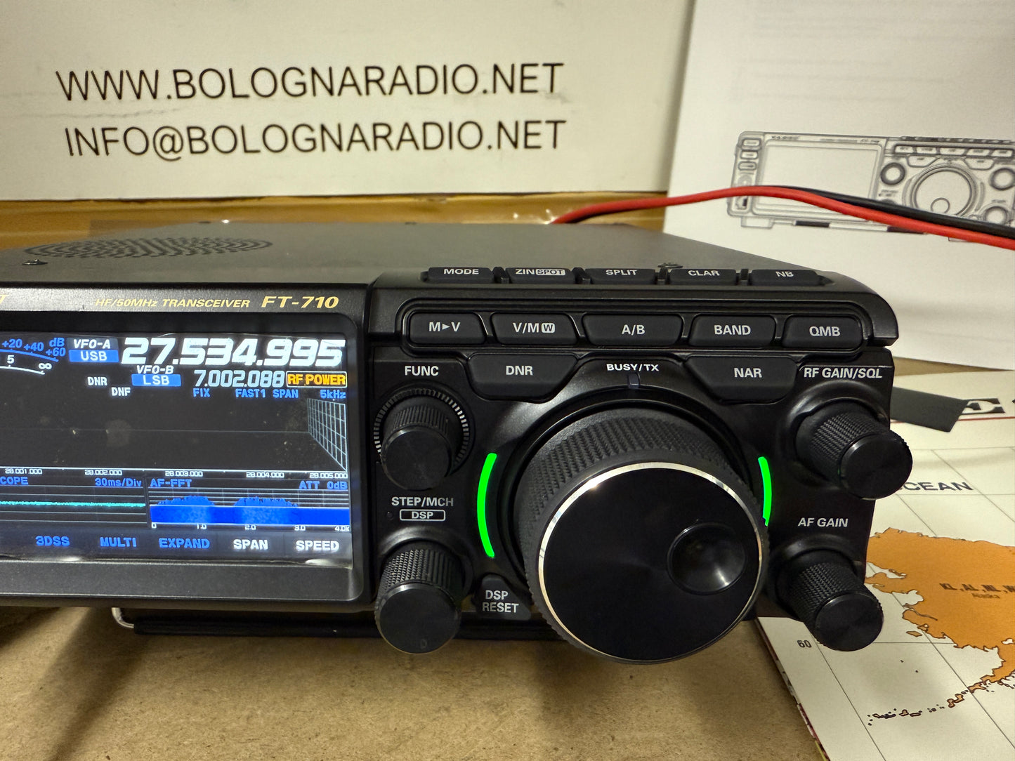 Yaesu FT-710 field pari al nuovo garanzia 20 mesi