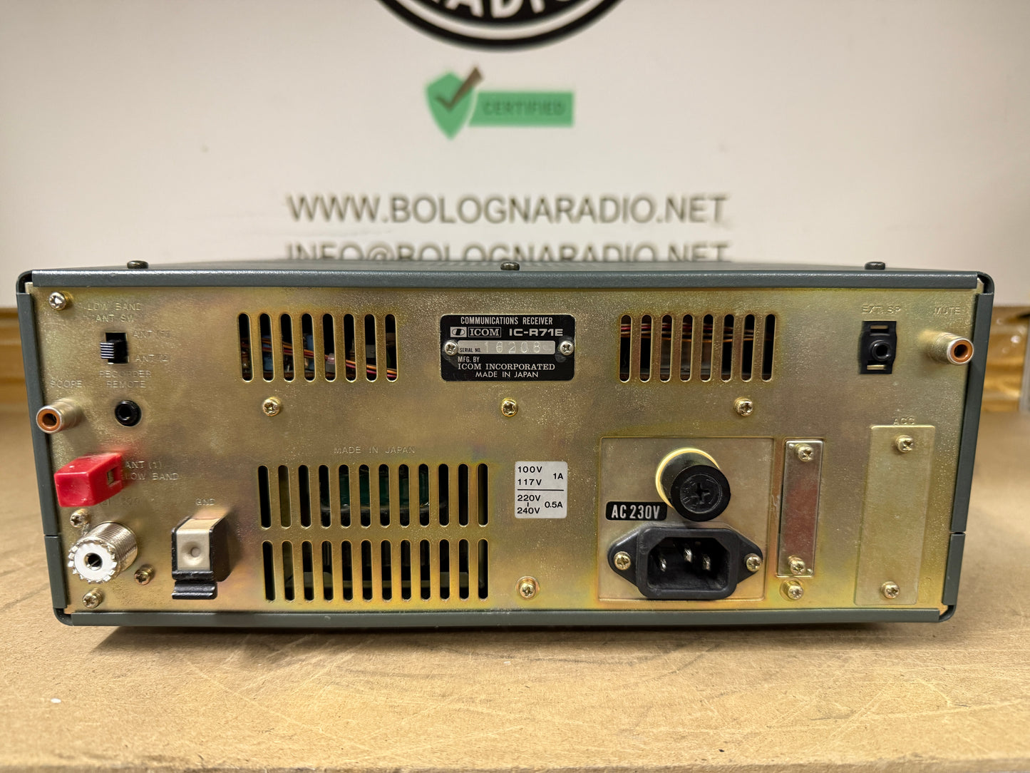 Icom ic r 71 E perfetta pari al nuovo