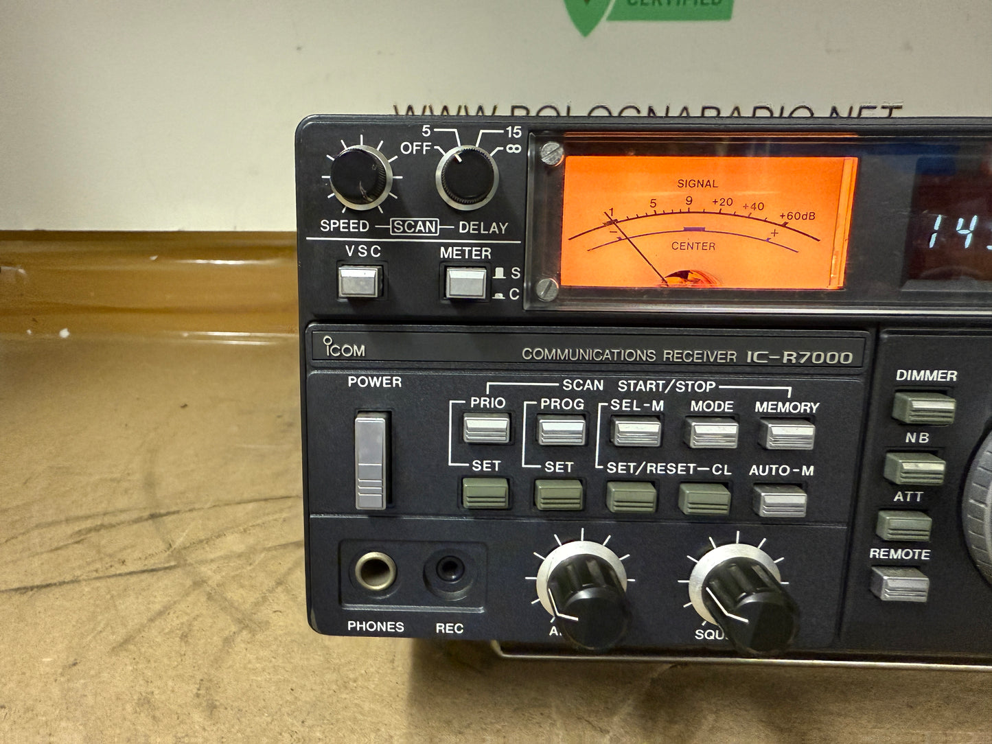 Icom ic r 7000 perfetto Garanzia 12 Mesi