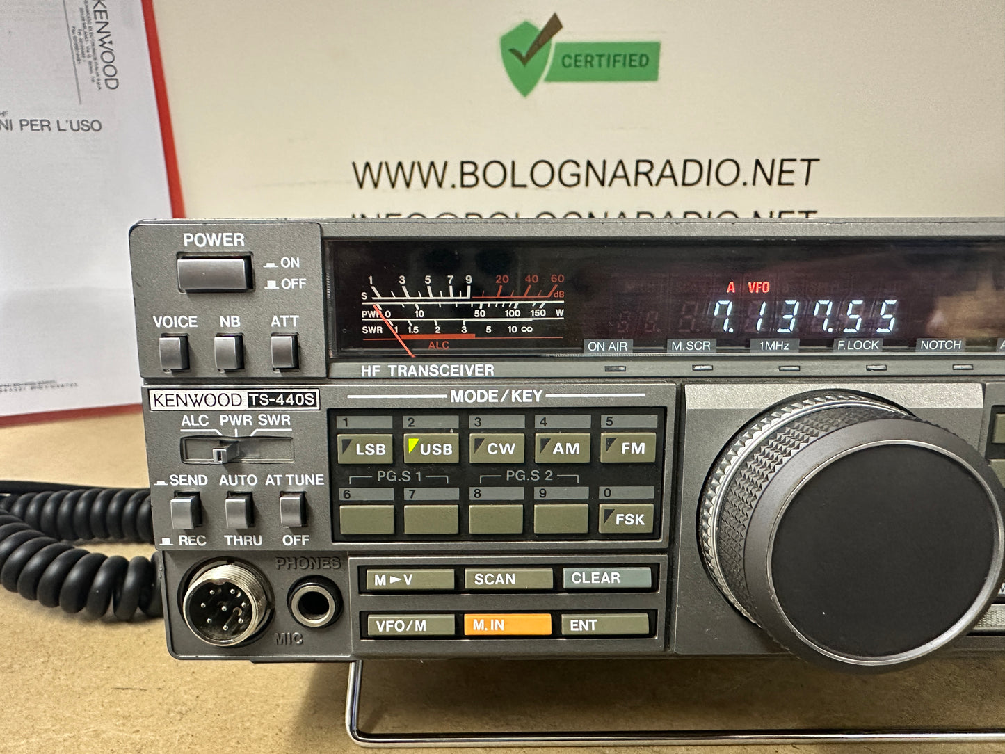 Kenwood TS 440 SAT + filtri