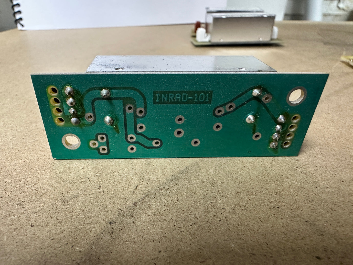 Filtro inrad 704 cw 250 Hz 455 kHz CW 8 poli