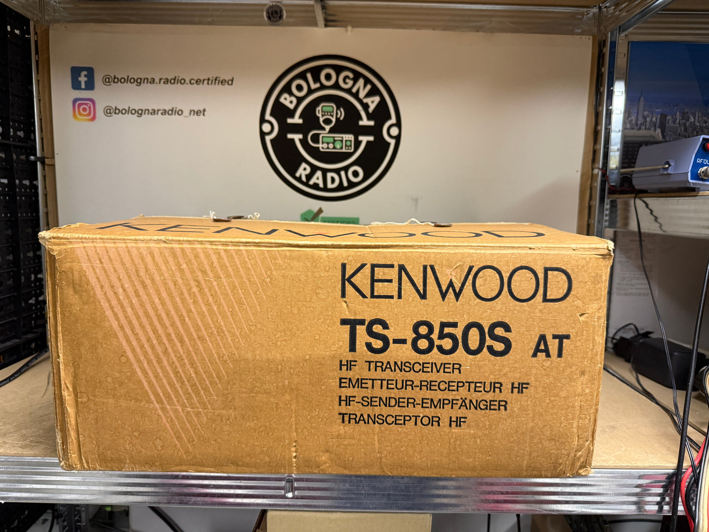 A-1 KENWOOD TS-850S AT perfetto 100 watt imballo originale