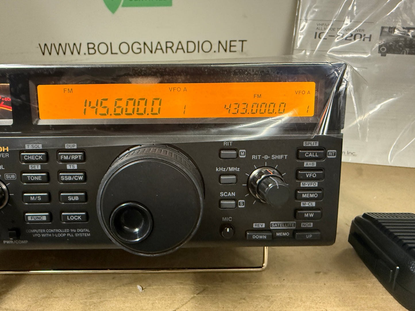 Icom IC 820 H nuovo garanzia 12 mesi