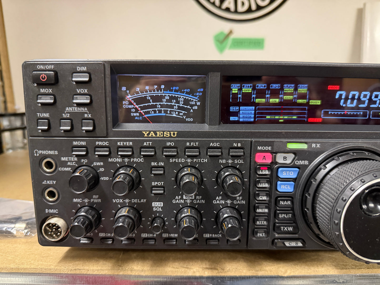 Yaesu FT 2000 ottimo full set 100 watt imballo originale