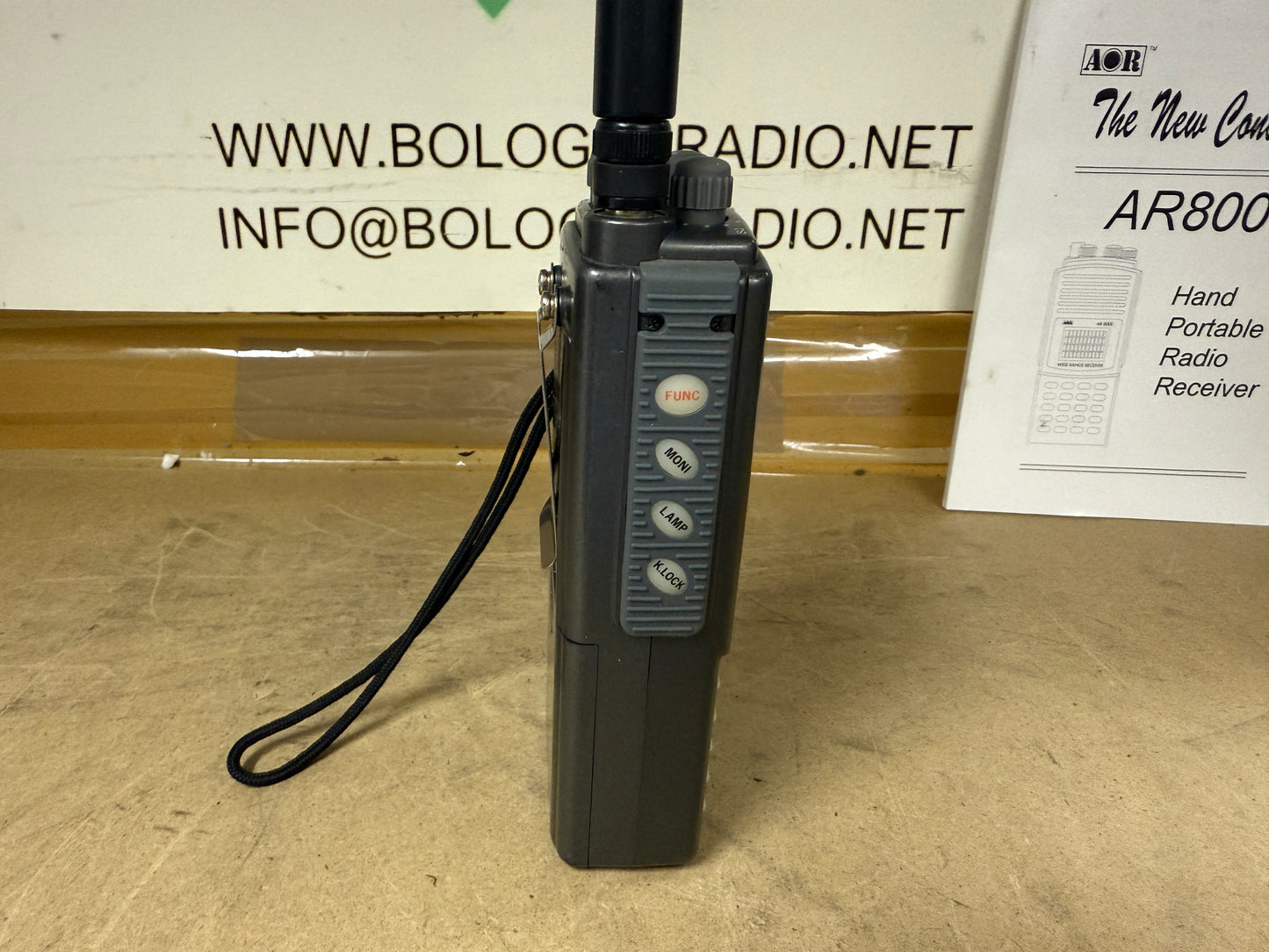Ricevitore aor AR 8000 perfetto Ricevitore scanner 0,5 a 1900 MHz