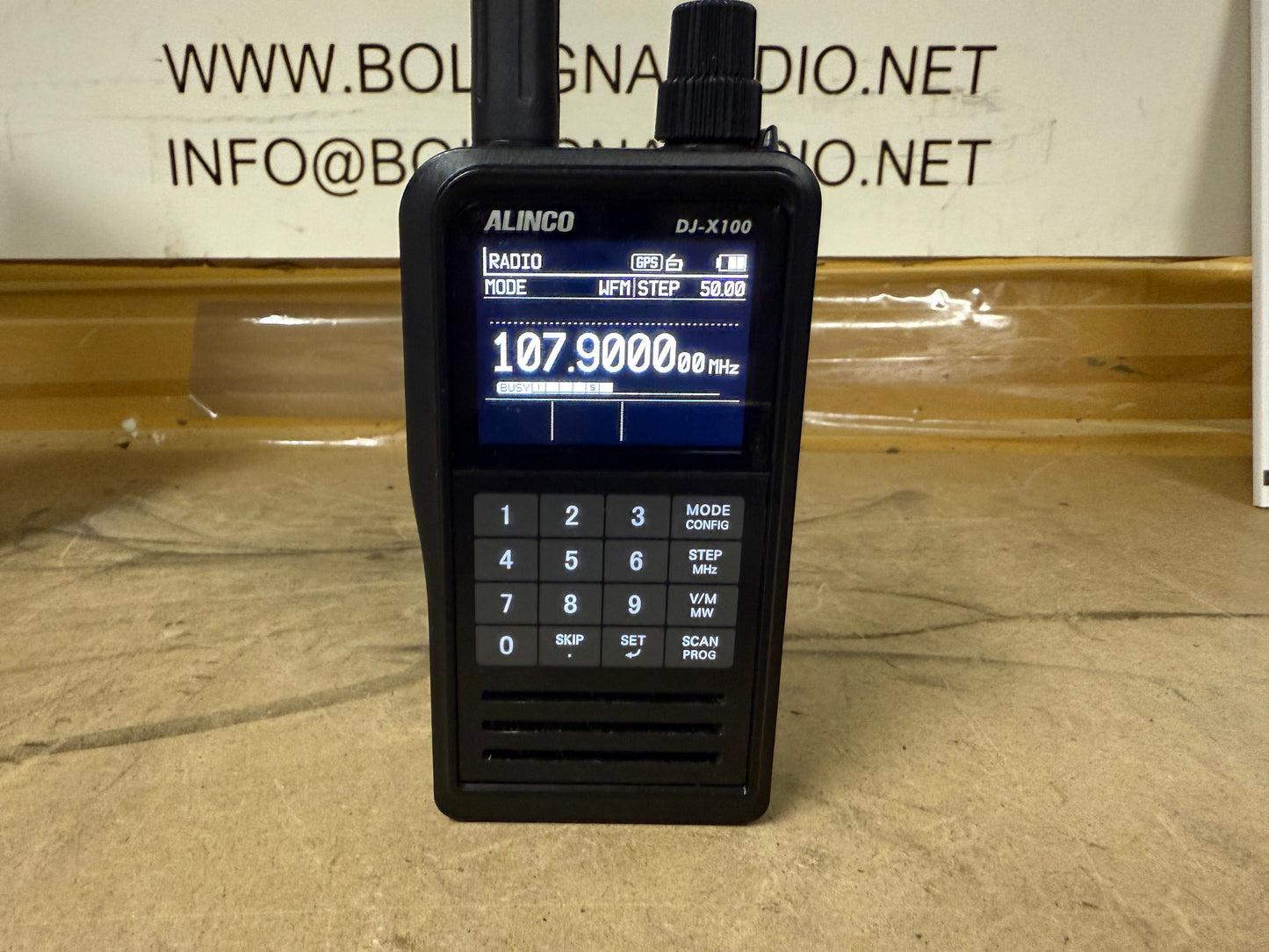 Alinco dJ X 100 pari al nuovo garanzia ufficiale