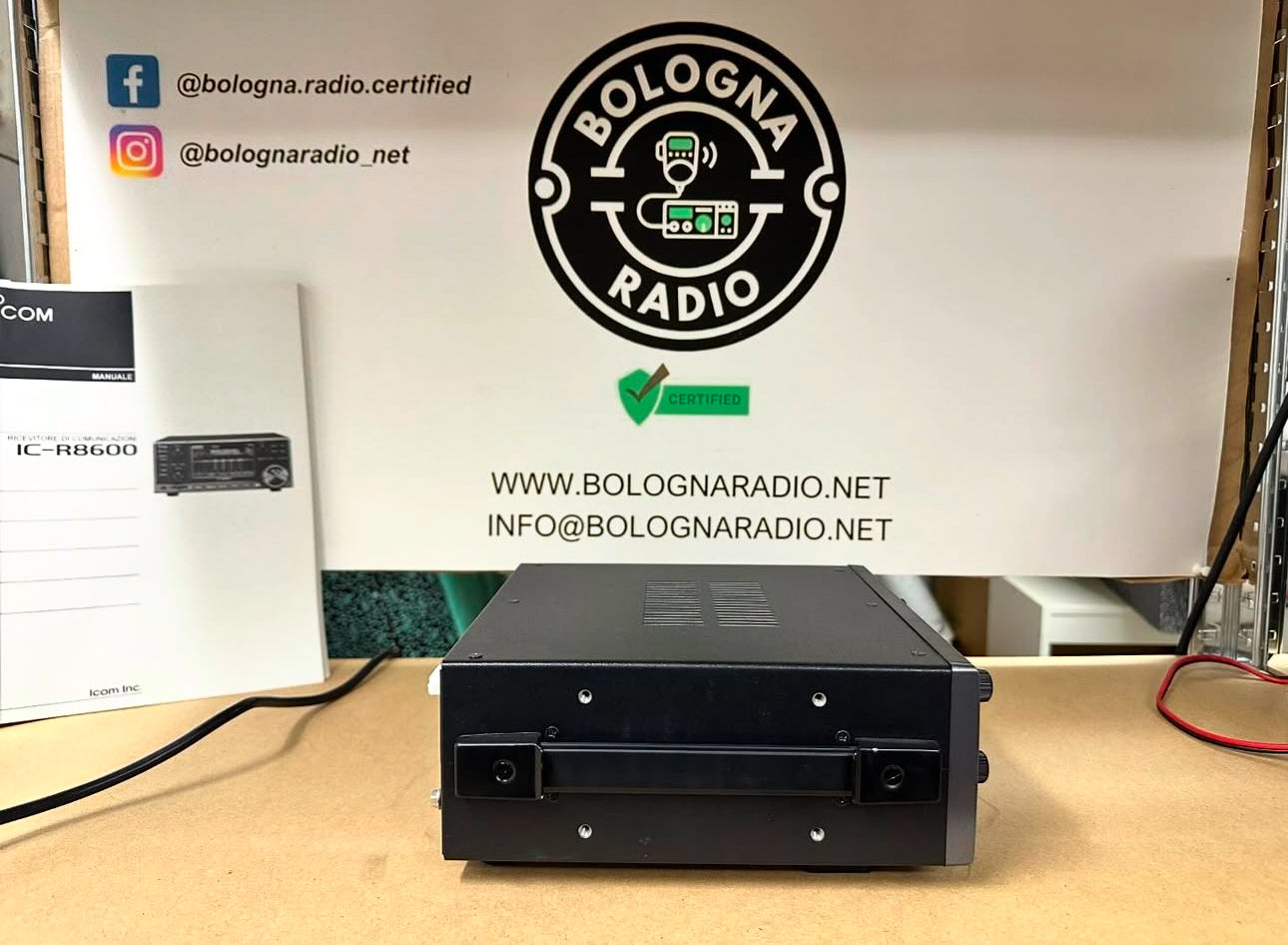 Ricevitore scanner Icom IC-R 8600 pari al nuovo