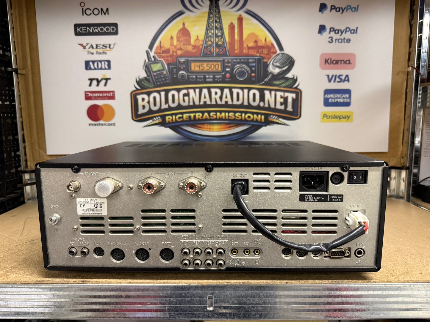 A-1 Yaesu FT 2000 pari al nuovo 100 watt full set Garanzia 6 Mesi