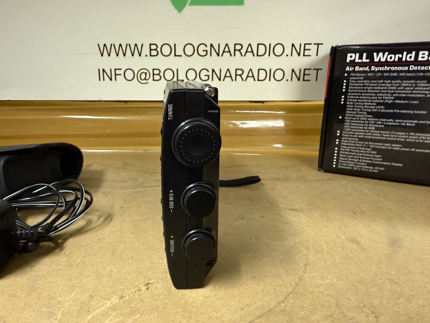Tecsun PL 660 pari al nuovo 1,7-30 MHz+ VHF AIR BAND