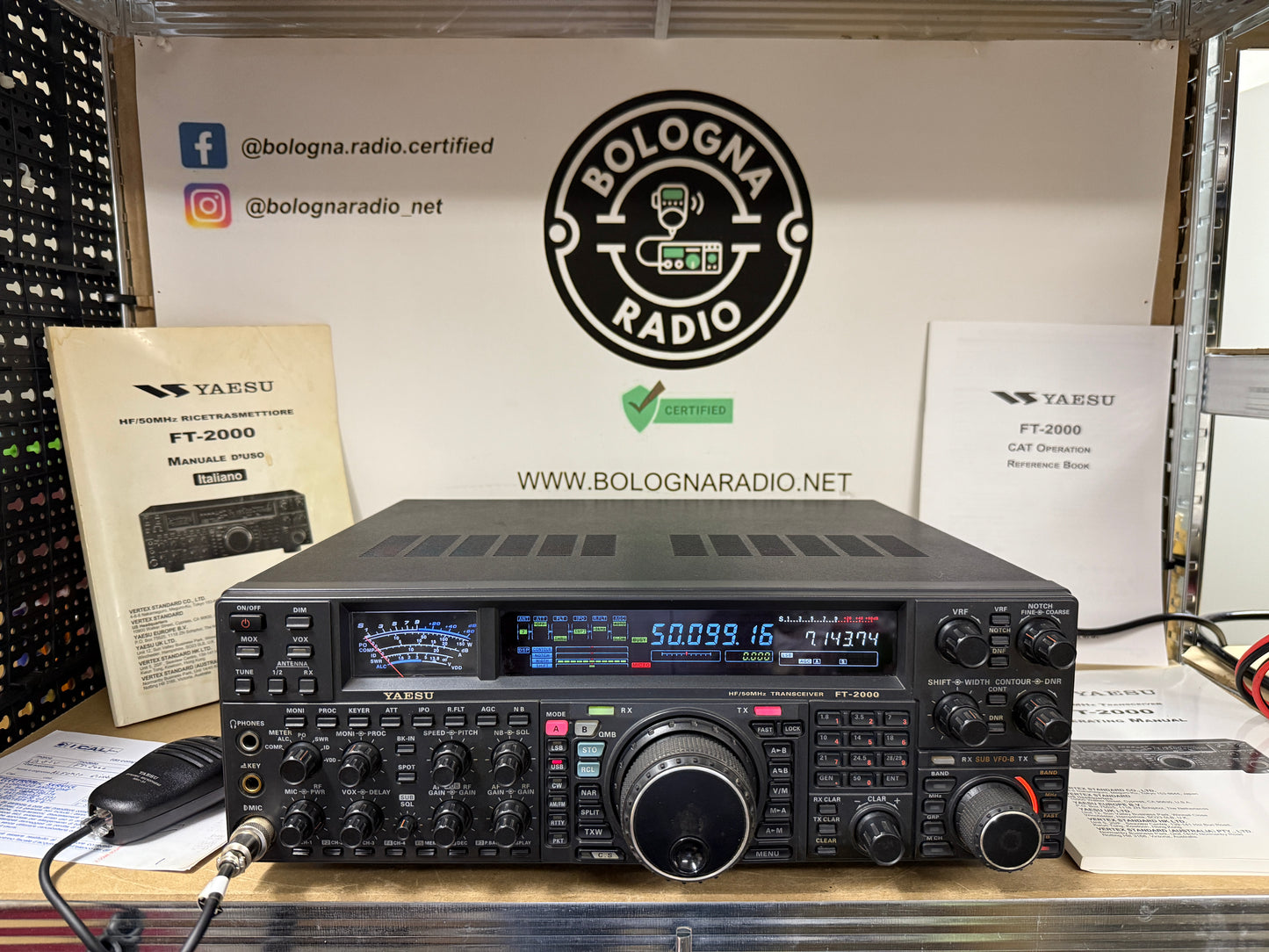 A1 - Yaesu FT 2000 full set perfetto 100 watt
