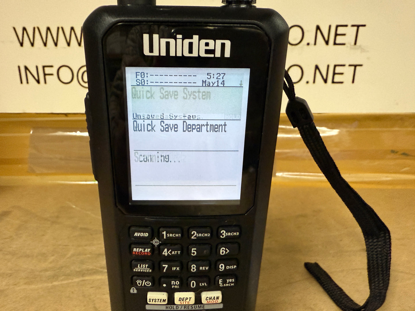 Uniden UBCD 3600XLT perfetto