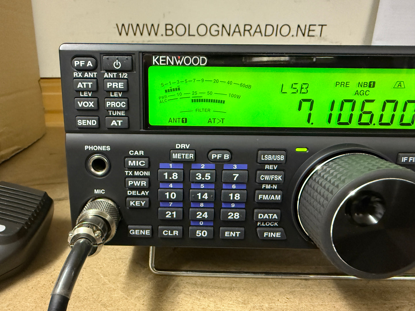 A1 KENWOOD TS 590SG pari al nuovo Garanzia 12 Mesi Doppio imballo