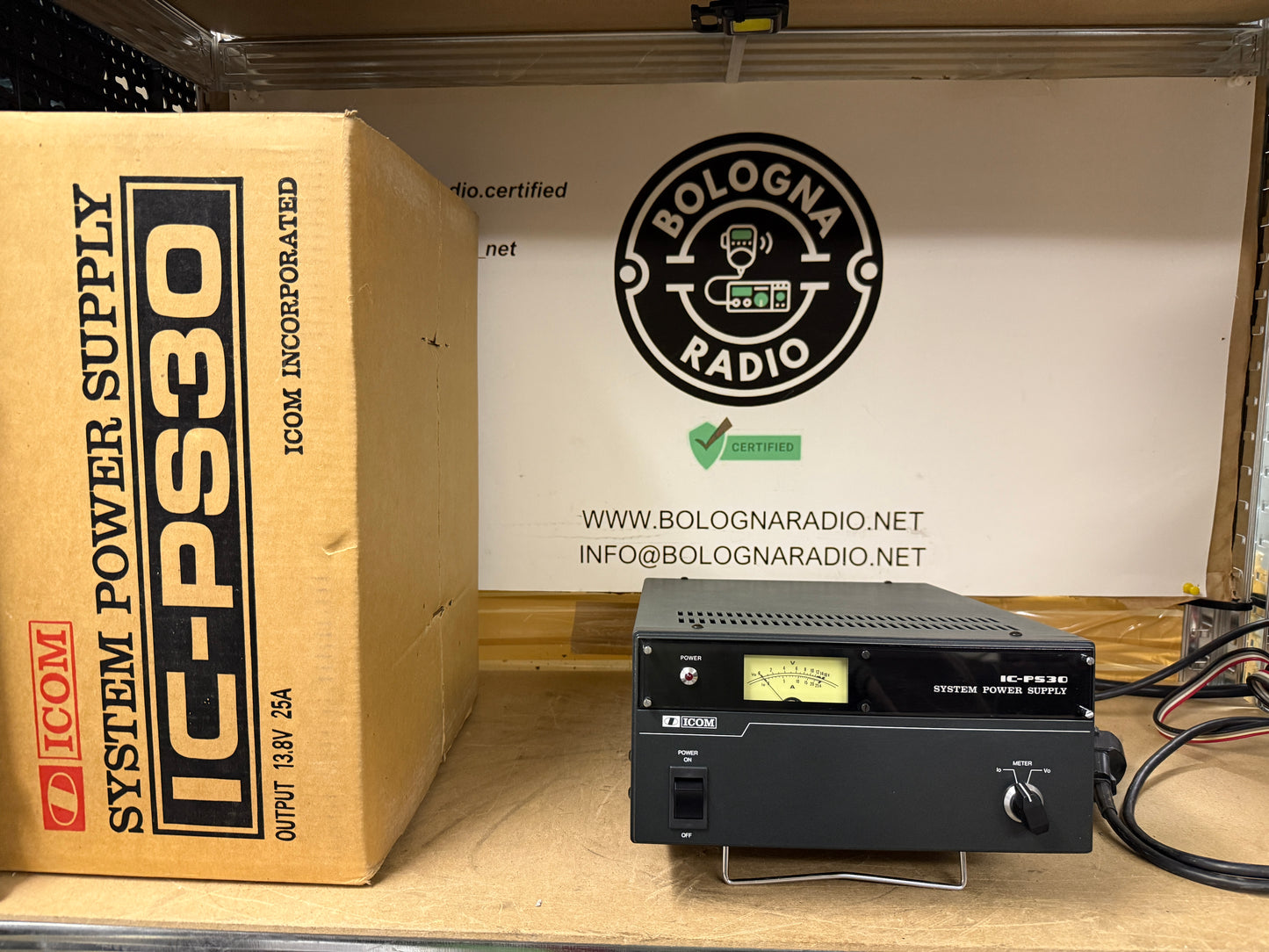 Icom ic ps 30 alimentatore 25 Amp